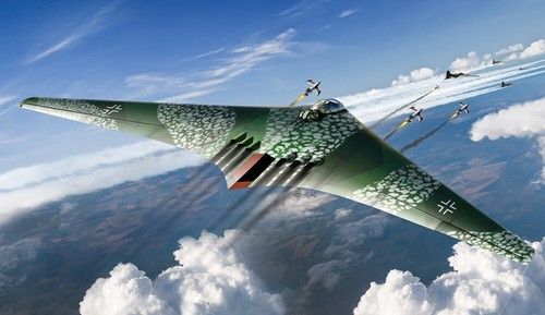Ua72217 horten h xviiia - ua72217, h.xviiia