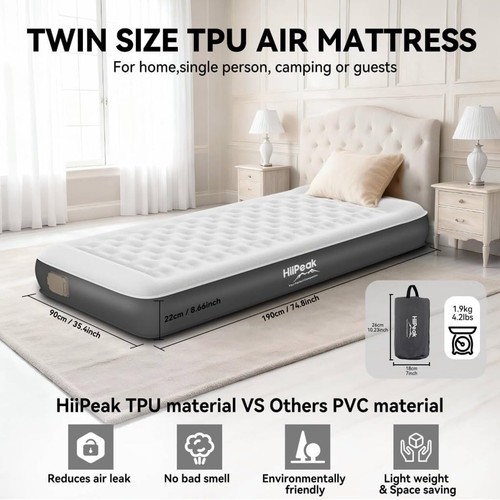 Luftbett 190cm tpu - luftbett,