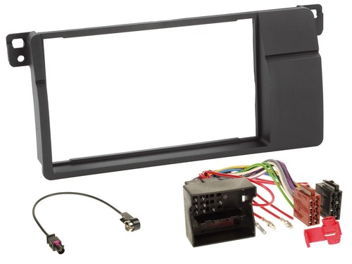 Radio installation kit double - kit,