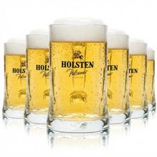 6x Löwenbräu Bier Glas 0,5l