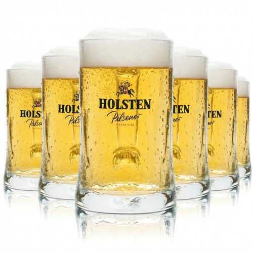 Löwenbräu bier glas - 6x,