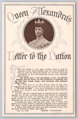 1910 queen alexandra - 1910,