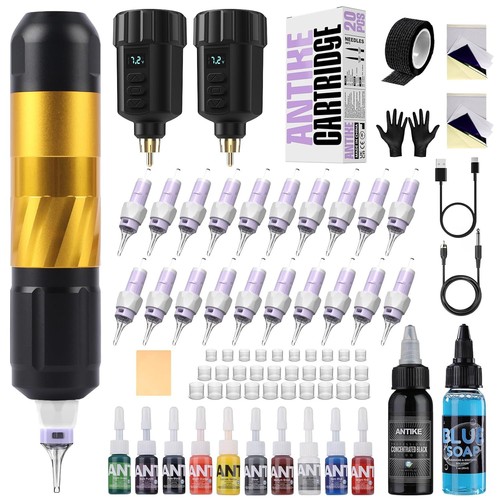 Tattoo maschine set kabellos - set,