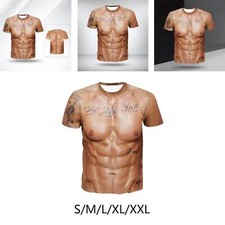 Muscle printed herren - muscle,