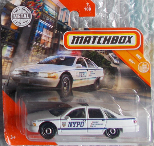 Matchbox chevy police caprice - matchbox,