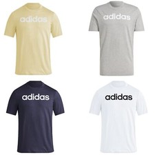 adidas T-Shirt Tee Rundhals Herren Männer mit Rundhalsausschnitt 100% Baumwolle