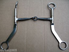 Westerngebiss Snaffle with Shanks 13 cm Sonderposten 308