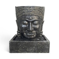Khmer kopf springbrunnen - kopf,