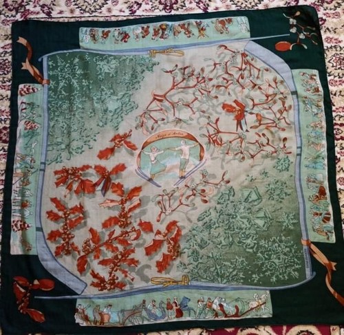 Hermès schal schnee von - schal,