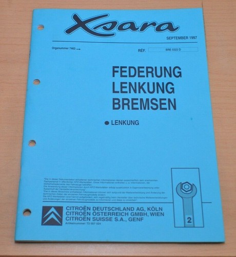 Werkstatthandbuch citroen - werkstatthandbuch,