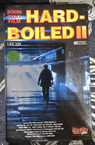 Hard boiled vhs - boiled,
