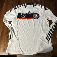 Vintage Deutschland Trikot Adidas Matchworn Trainingsshirt Gr. L Mercedes Benz