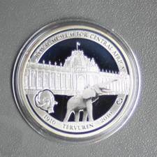 Belgien 2010 - 10 Euro Afrikanisches Museum Polierte Platte in Box (16485)