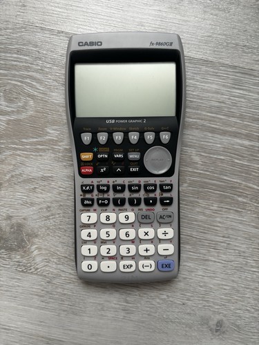 Casio 9860gii - casio, fx-9860gii