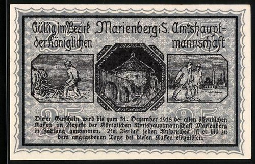 Notgeld marienberg 1917 - marienberg, /sa.