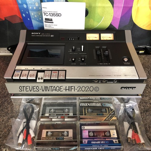 Sony 135sd stereo cassette - tc-135sd,