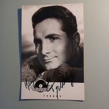 FREDDY QUINN Sänger signed
