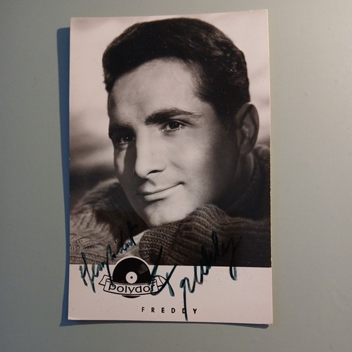 Freddy quinn sänger signed - freddy,