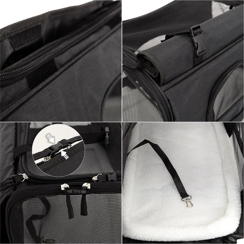 Faltbare hundetasche - faltbare,