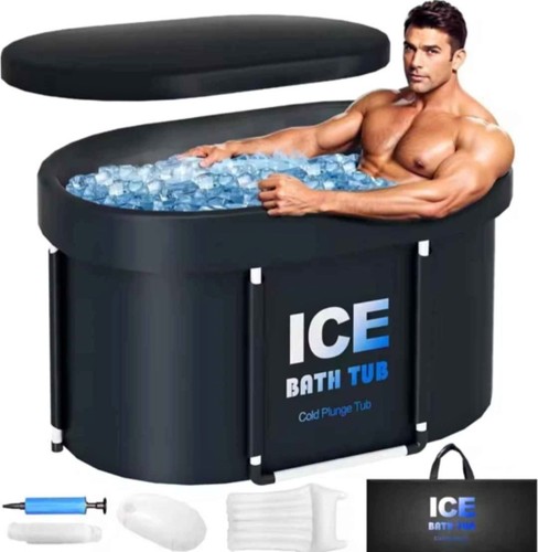 Eisbadewanne mit deckel für - eisbadewanne,