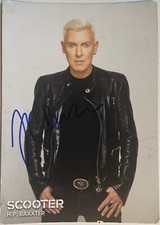 H P Baxxter Scooter signiert