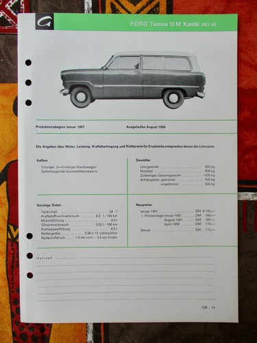 Ford weltkugel taunus m - weltkugel, 12