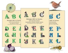 Biologie ABC im Garten, Serie: 1 Gartenpflanzen,  2 Gartentiere, 3 Naturerlebnis