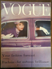 Vogue  August 1957 - FUCHSIA