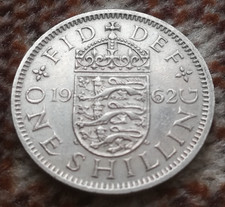 One Shilling  1962     Münze England/Großbritannien