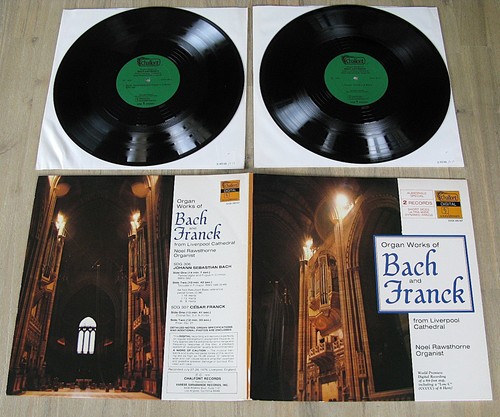 2lp organ works bach - "organ,