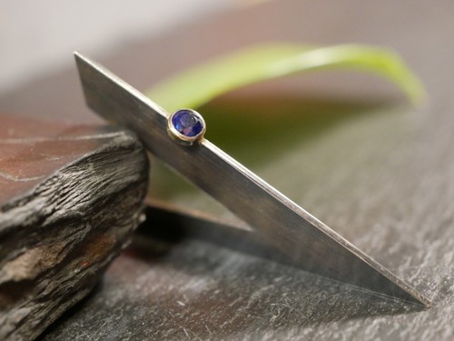 Eleganter 925 silber - eleganter, ohrring