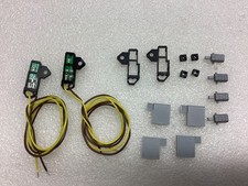 Konvolut Märklin H0 74471 Weichenlaternen warm weiß C-Gleis