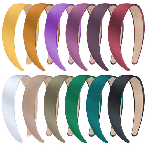Stück satin haarreifen 3cm - satin,