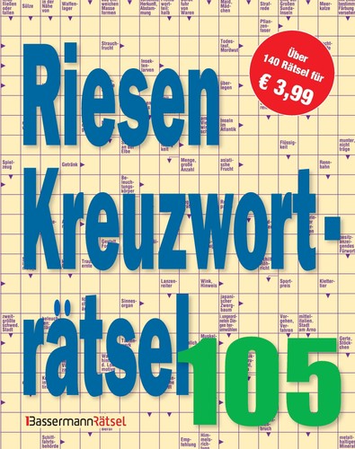 Riesen kreuzworträtsel 105 - riesen-kreuzworträtsel,