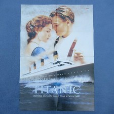 TITANIC Leonardo DiCaprio Kate Winslet Filmplakat POSTER BRAVO 8 Seiten SASHA