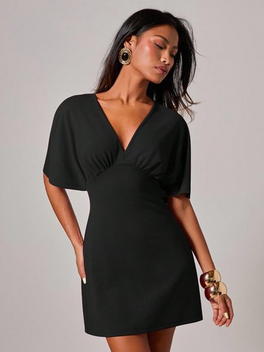 Elegantes kurzes damenkleid - elegantes,