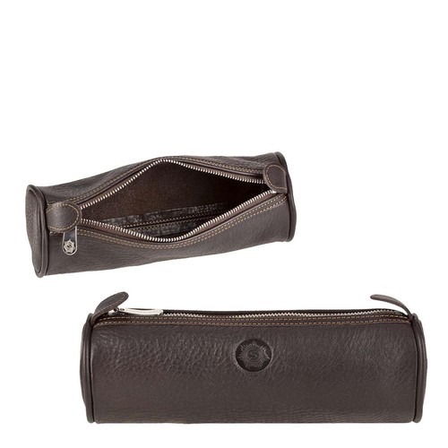Leder stifteetui federtasche - leder,