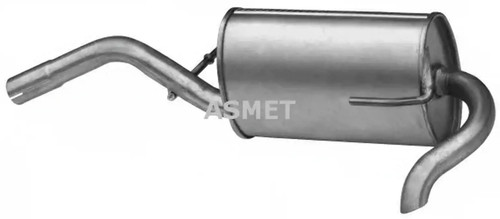 Endschalldämpfer 026 asmet - endschalldämpfer,