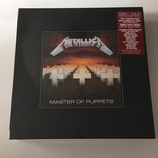 Metallica ‎– MASTER OF PUPPETS - DELUXE BOX 3 LP + 9 CD + 2 DVD - VERSIEGELT !