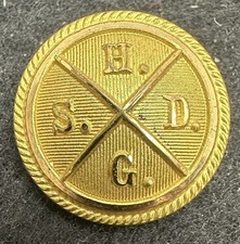 Knopf für Uniform - H.S.D.G. Hamburg - Südamerikanische-Dampfschifffahrts-Gesell