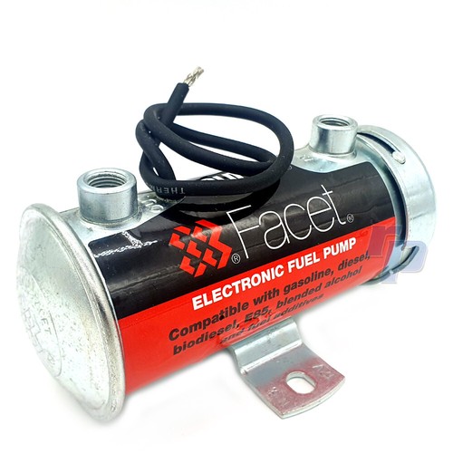 Facet silver top benzinpumpe - silver,