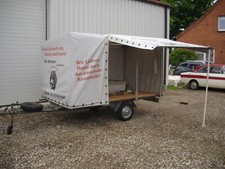 MARKT & VERKAUFS ANHÄNGER 750 KG MIT PLANE TÜV 5/2026