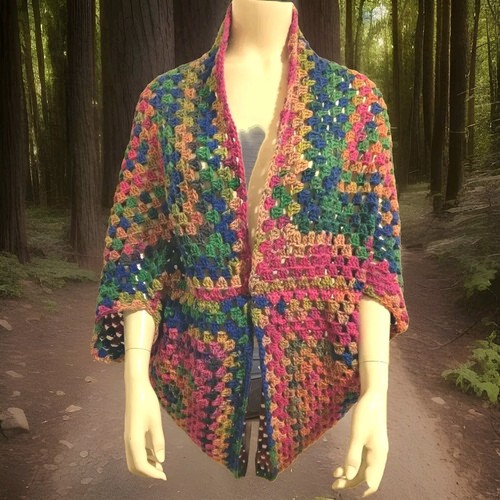 Seelenwärmer weste jacke bunt - seelenwärmer,