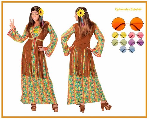 Hippie woman damen kleid lang - woman,