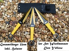 NEU Wurfmesser 3er Set Kunai +