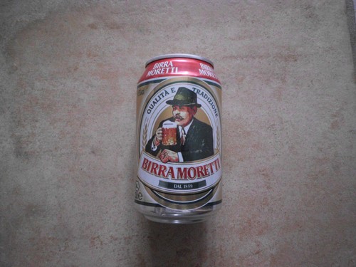 Neu alte volle - bierdose, birra