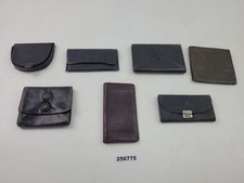 7x Münztaschen/Börsen Leder