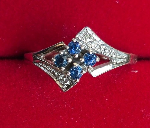 Damen ring blaue - damen,