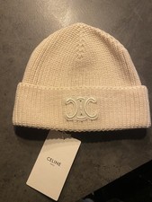 Celine Triomphe Mütze Sand