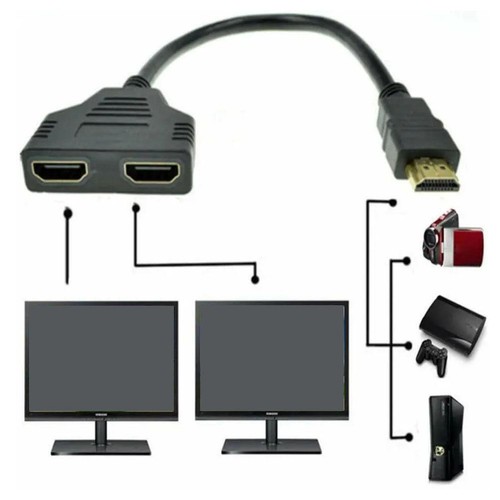 Hdmi splitter adapter - ✨hdmi, cable